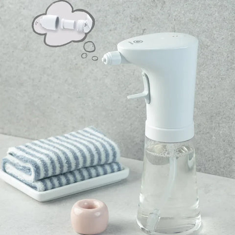 Automatic Soap Dispenser For Cat Pet Smart Bathroom Liquid Soap And Shampoo Making Foam Dispender Dog Shower Accessories