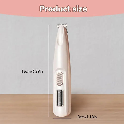 pet Paw Trimmer Electric Cat Dog Trimmer With LED Light Low Noise Pet Trimmer Waterproof For Grooming Paws Eyes Ears Buttock